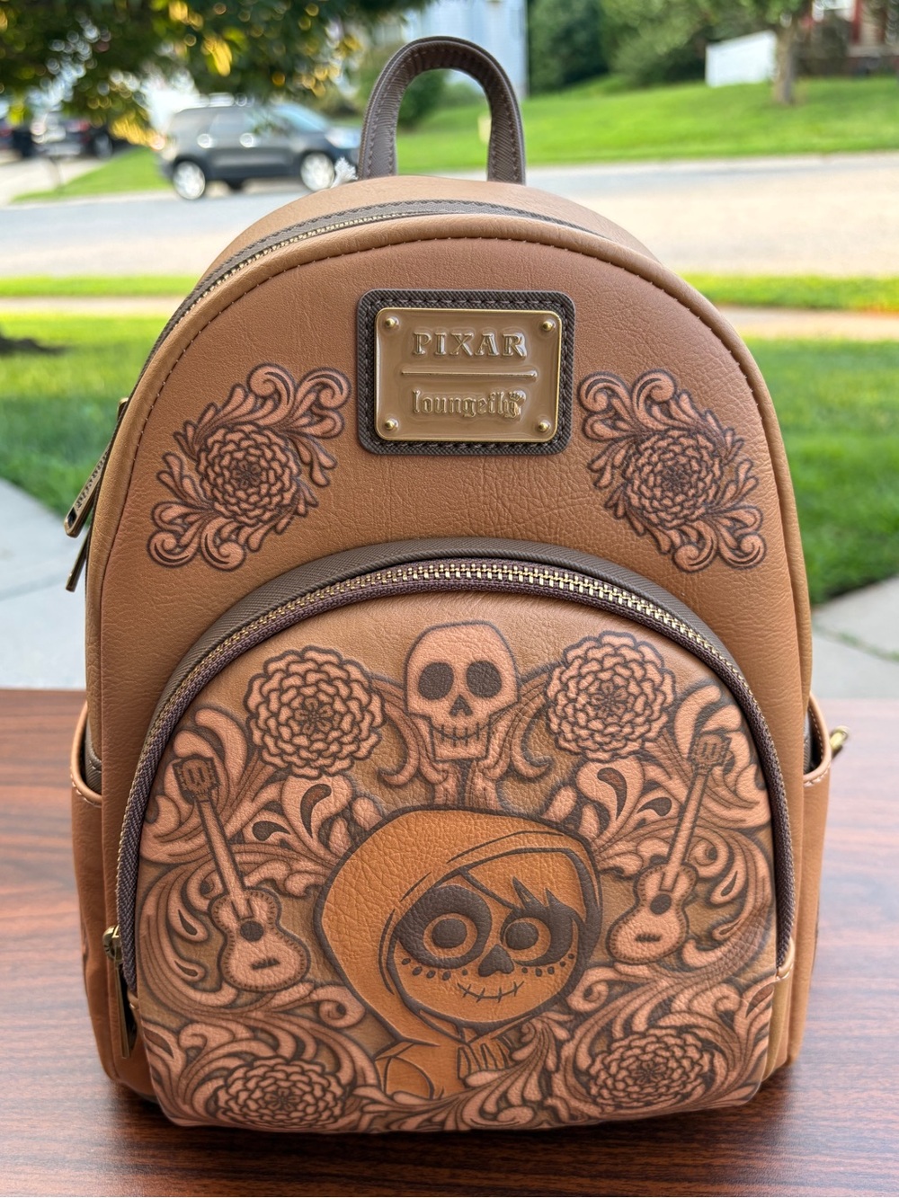 Loungefly Disney Pixar Coco Miguel Floral Mini Backpack – NWT